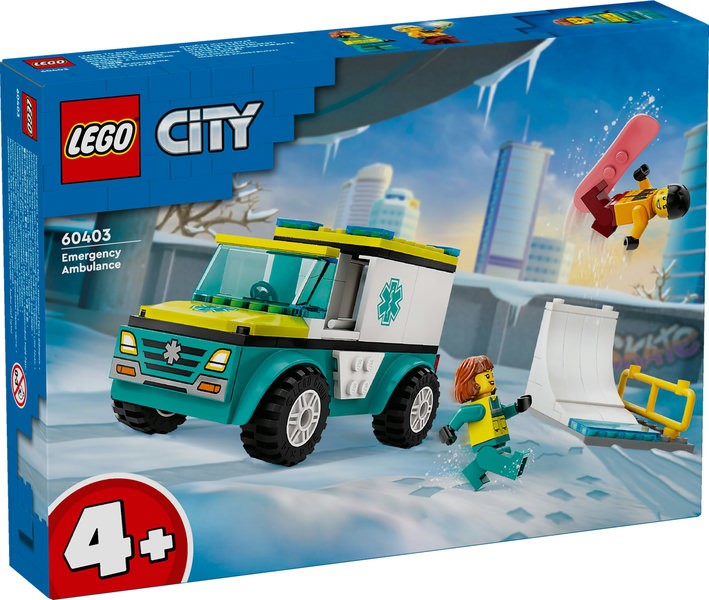 LEGO CITY - AMBULANCIA DE EMERGENCIAS