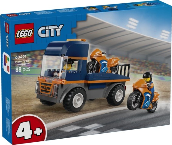 LEGO CITY - CAMION DE TRANSPORTES DE MOTOS