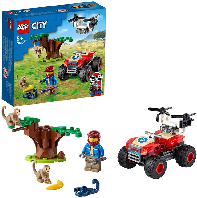 LEGO CITY RESCATE DE LA FAUNA SALVAJE QUAD
