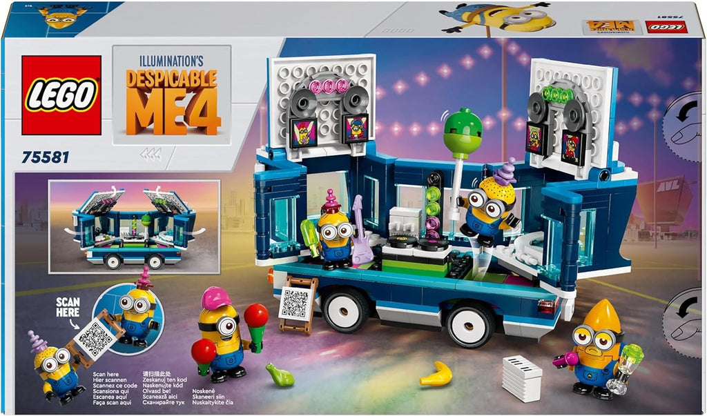 LEGO DESPICABLE ME BUS DE FIESTA MUSICAL DE LOS MINIONS
