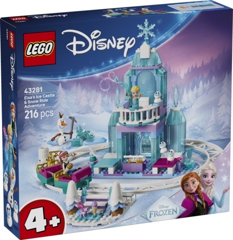 LEGO DISNEY  - CASTILLO DE HIELO DE ELSA Y AVENTURA EN LA NIEVE