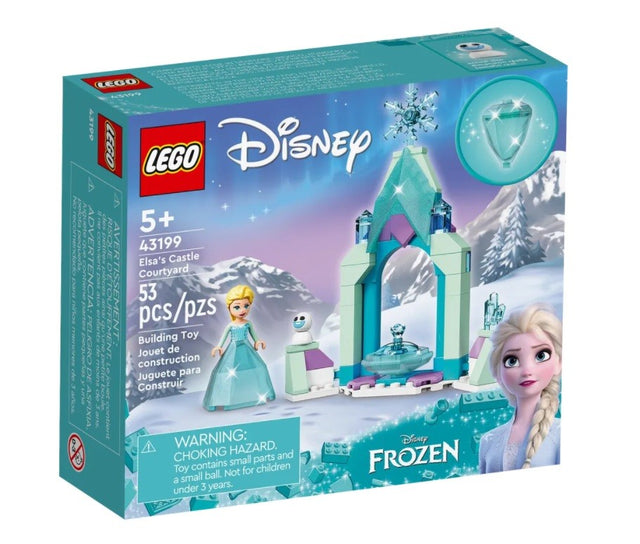 LEGO DISNEY PATIO DEL CASTILLO DE ELSA
