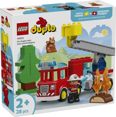 LEGO DUPLO - CAMION DE BOMBEROS CON MANGUERA