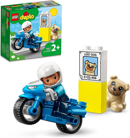 LEGO DUPLO MOTO DE POLICIA