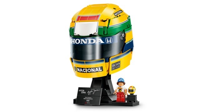 LEGO FORMULA 1 - CASCO DE AYRTON SENNA