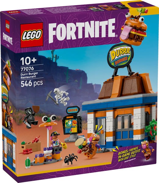 LEGO FORTNITE - RESTAURANTE HAMBURRGUESA