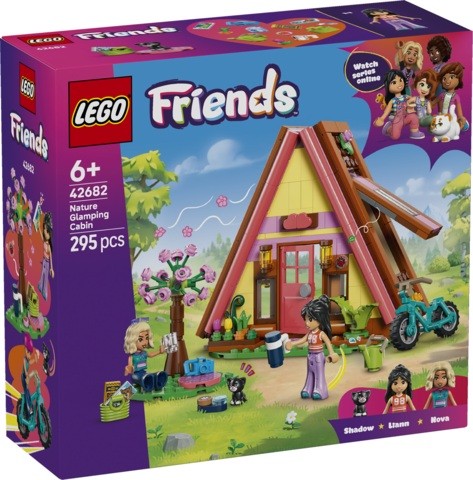 LEGO FRIENDS - CABAÑA DE GLAMPING EN LA NATURALEZA