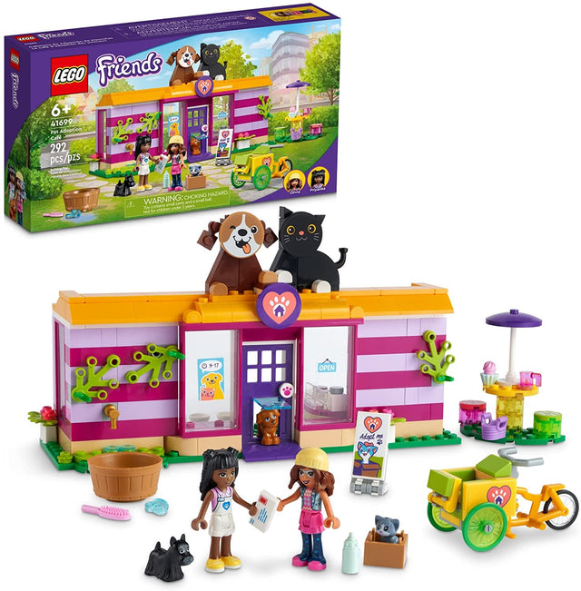 LEGO FRIENDS CAFETERIA DE ADOPCION DE MASCOTAS