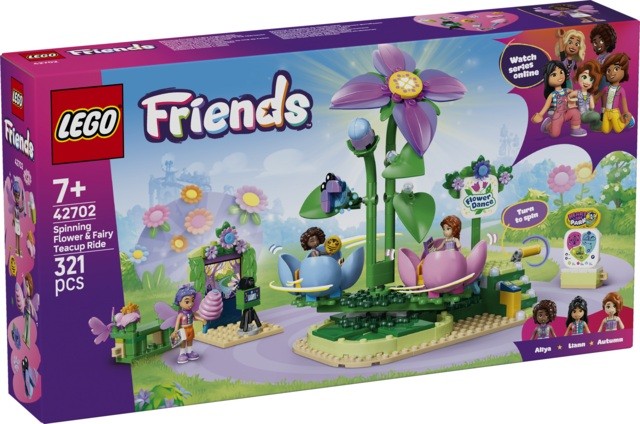 LEGO FRIENDS - TAZAS LOCAS: FLORES Y HADAS