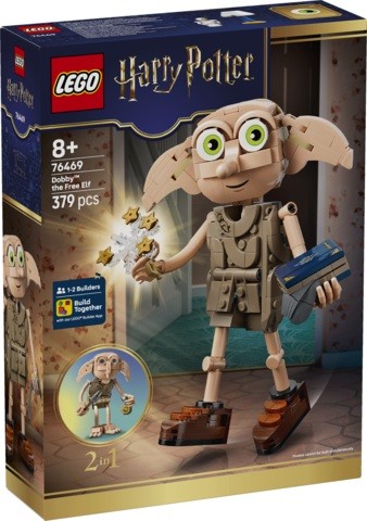 LEGO HARRY POTTER - DOBBY™ EL ELFO LIBRE 2 EN 1