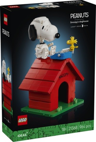 LEGO IDEAS - PEANUTS: LA CASETA DE SNOOPY