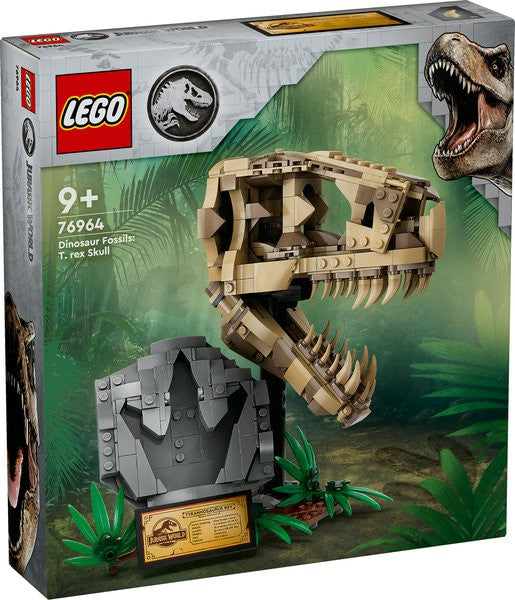 LEGO JURASSIC WORLD FOSILES DE DINOSAURIO: CRÁNEO T.REX