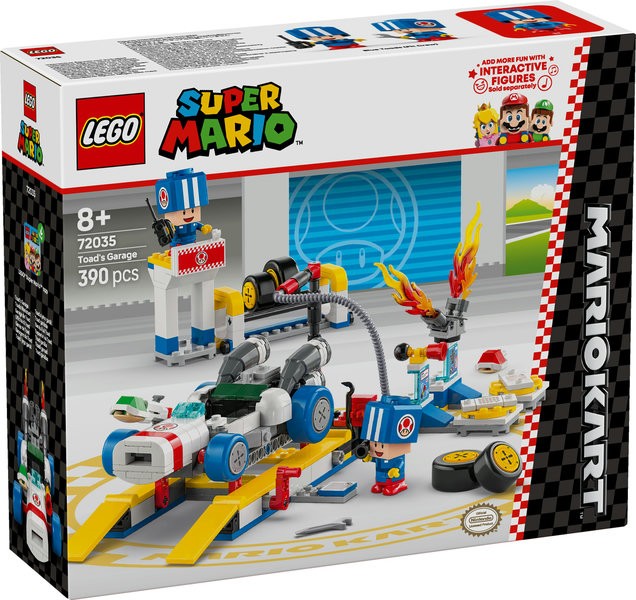 LEGO MARIO KART - GARAJE DE TOAD