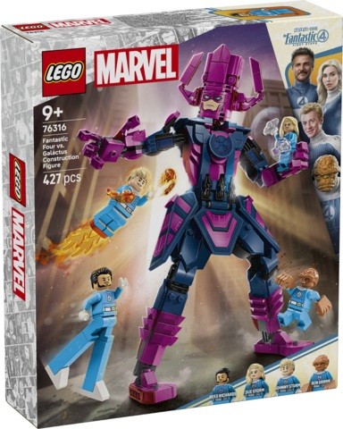 LEGO MARVEL - CUATRO FANTASTICOS VS. FIGURA PARA CONSTRUIR DE GALACTUS
