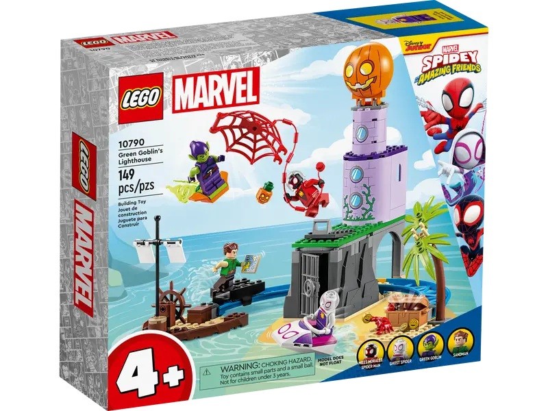 LEGO MARVEL EQUIPO SPIDEY EN EL FARO DEL DUENDE VERDE