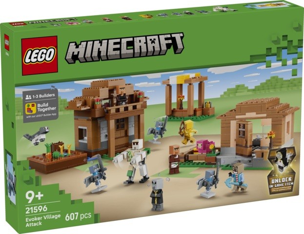 LEGO MINECRAFT - ATAQUE DEL EVOCADOR A LA ALDEA