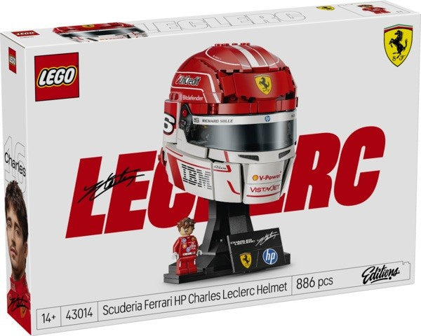 LEGO SCUDERIA FERRARI HP - CASCO DE CHARLES LECLERC