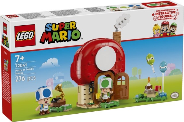 LEGO SUPER MARIO FIESTA EN LA CASA TOAD