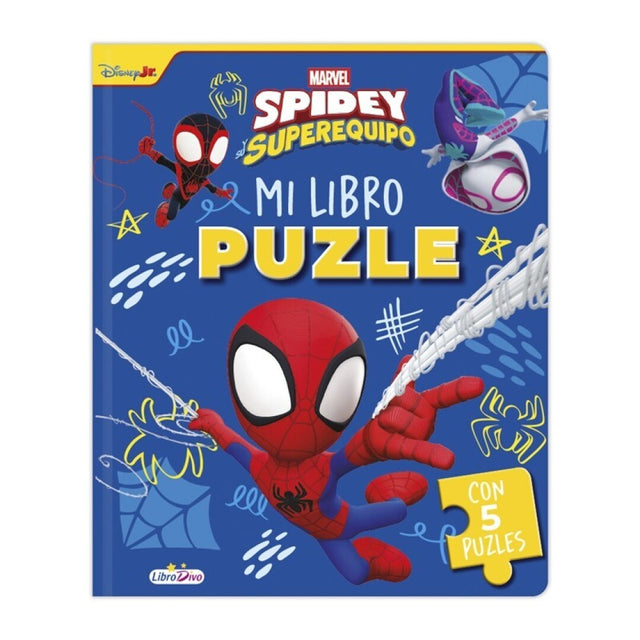 LIBRO PUZLE MARVEL SPIDEY - SUPEREQUIPO