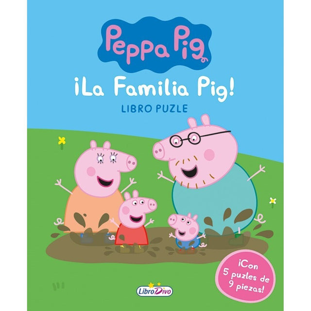 LIBRO PUZLE PEPPA PIG - ¡LA FAMILIA PIG!