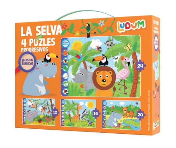 LUDUM - PUZLES PROGRESIVOS LA SELVA
