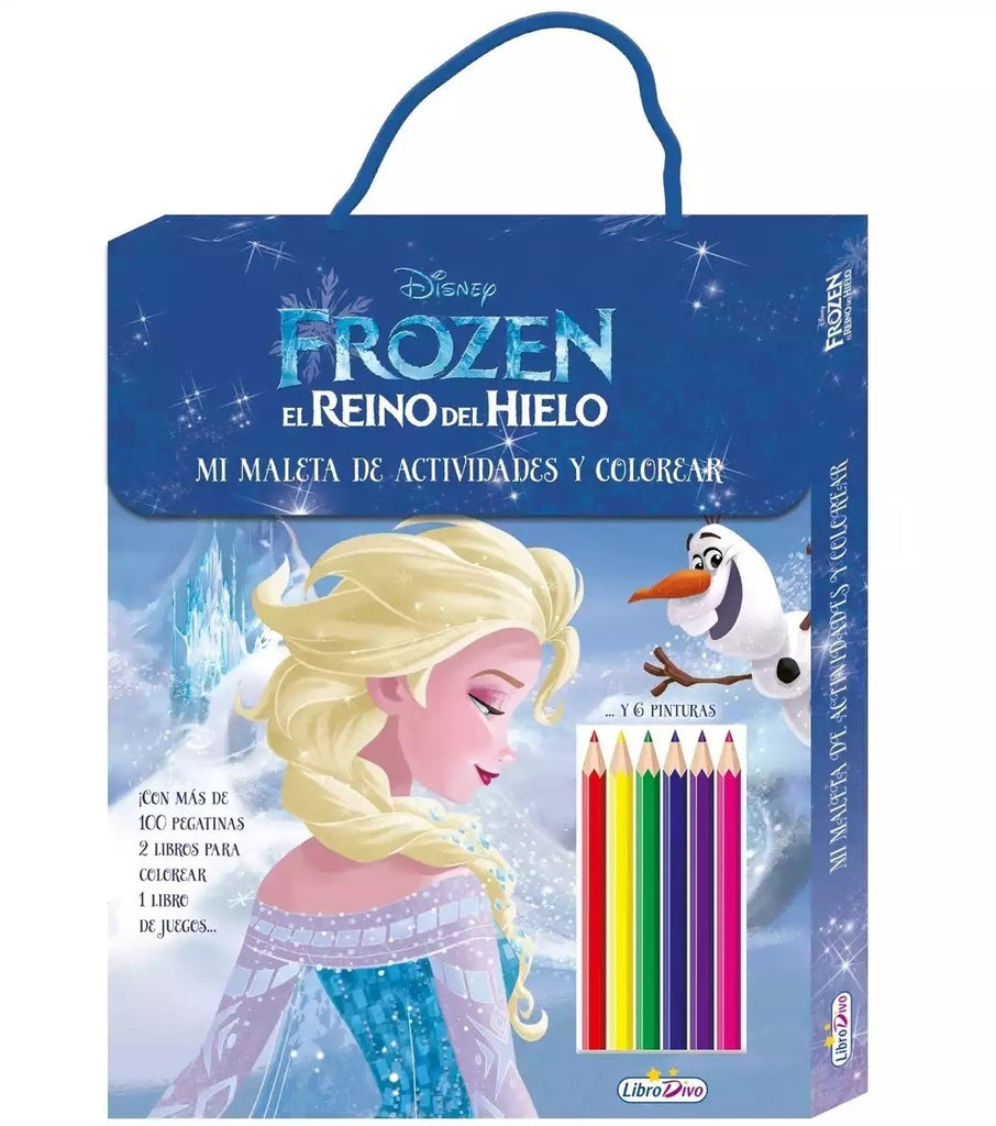 MALETA DE ACTIVIDADES Y COLOREAR FROZEN