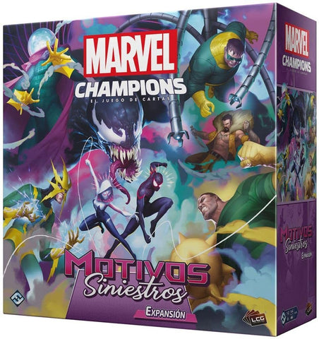 MARVEL CHAMPIONS MOTIVOS SINIESTROS