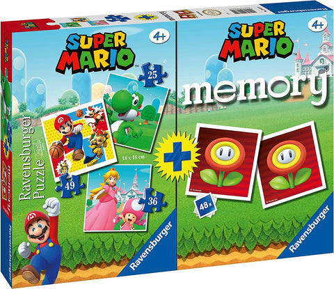 MULTIPACK SUPER MARIO MEMORY Y ROMPECABEZAS