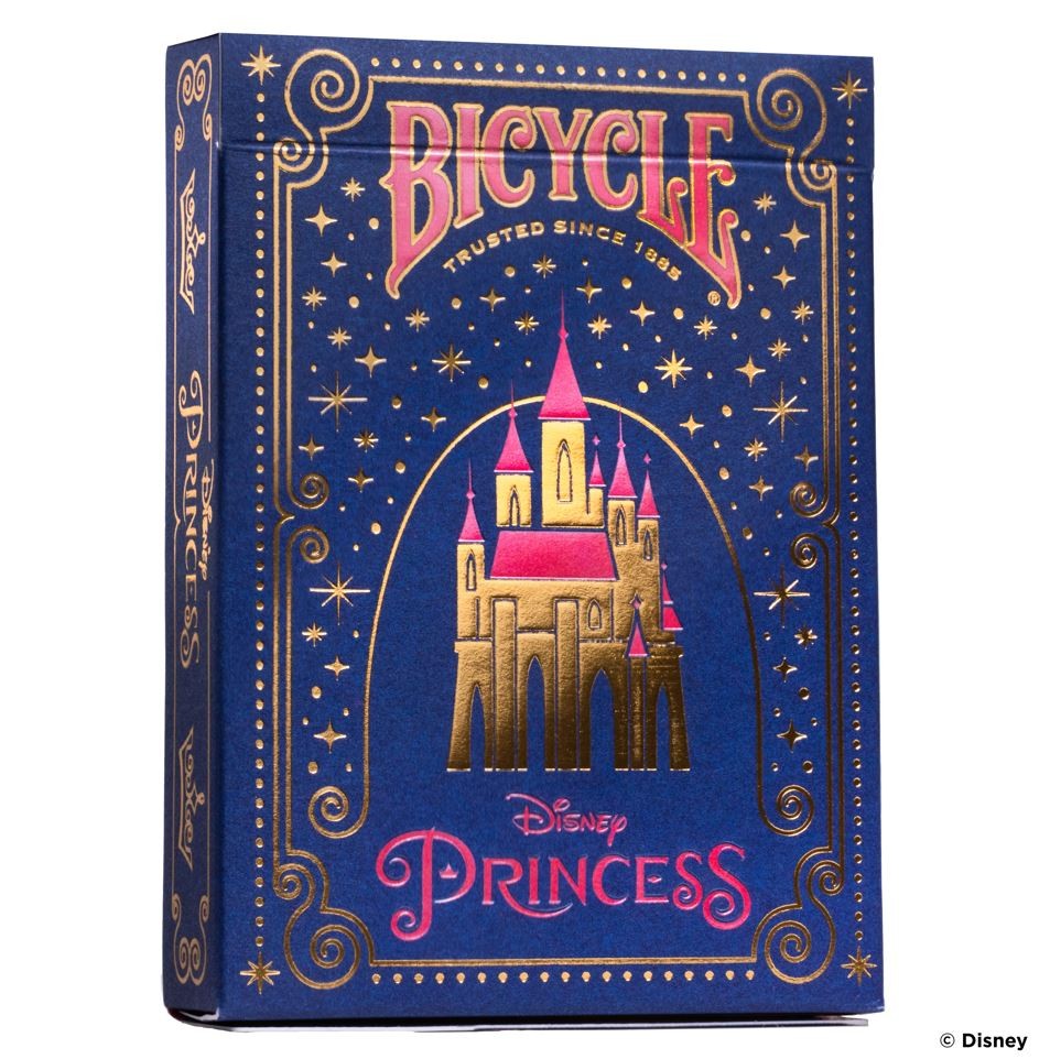 NAIPES - BARAJA BICYCLE DISNEY PRINCESS PINK/NAVY