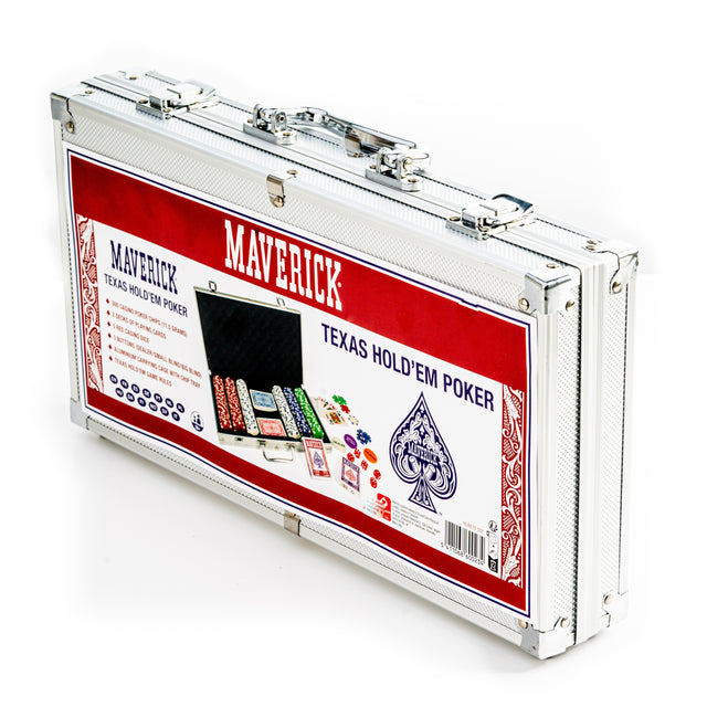 NAIPES - MALETIN POKER ALUMINIO MAVERICK