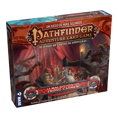 PATHFINDER JUEGO DE CARTAS EXP. LA MALDICION DEL TRONO CARMESI