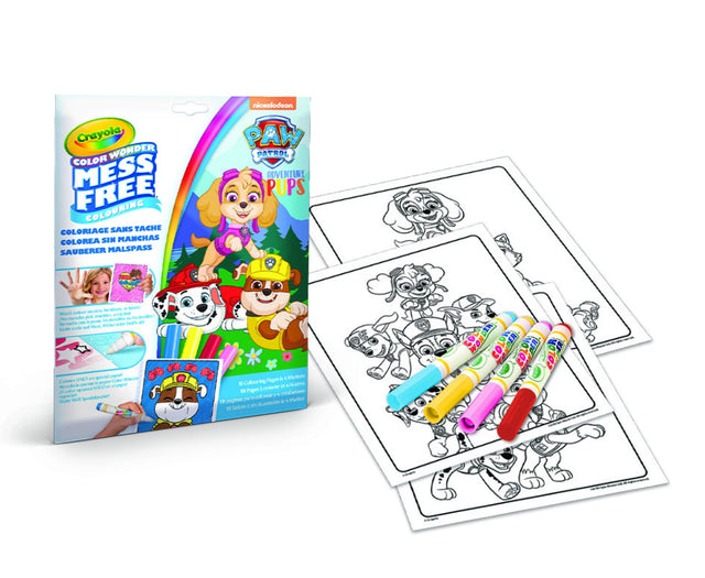 COLOREA SIN MANCHAS - COLOR WONDER PAW PATROL