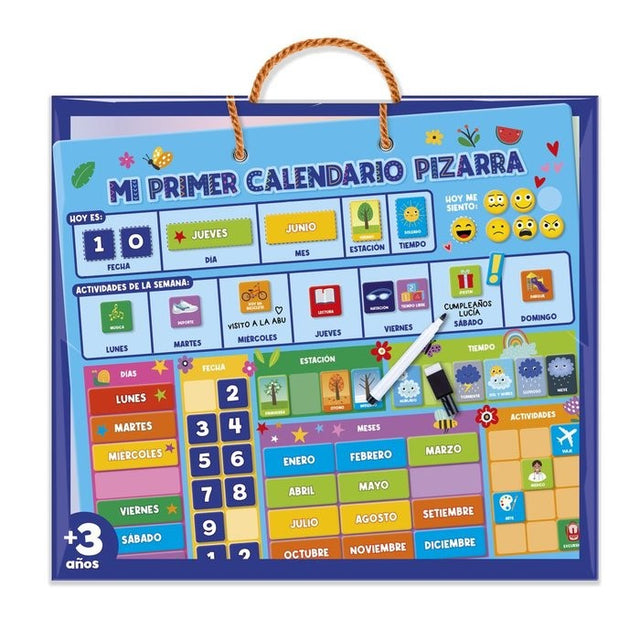 PIZARRA MAGNETICA-MI PRIMER CALENDARIO