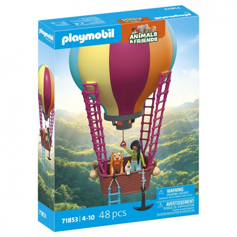 PLAYMOBIL ANIMALS & FRIENDS - VIAJE EN GLOBO