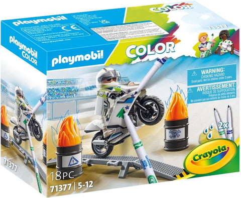 PLAYMOBIL COLOR: MOTO