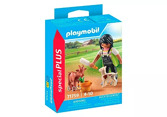 SPECIAL PLUS MUJER CON CABRAS
