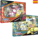 REGILIEKI Y REGIDRAGO V BOX POKEMON ESPADA Y ESCUDO 12.5 CENIT SUPREMO