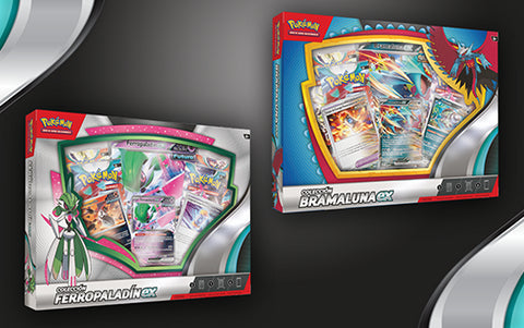 CAJA COLECCION POKEMON BRAMALUNA/FERROPALADIN EX