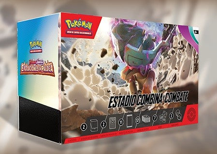 POKEMON ESTADIO COMBINA Y COMBATE EVOLUCIONES EN PALDEA