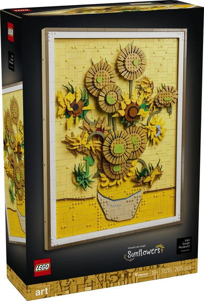 LEGO ART VICENT VAN GOGH: LOS GIRASOLES