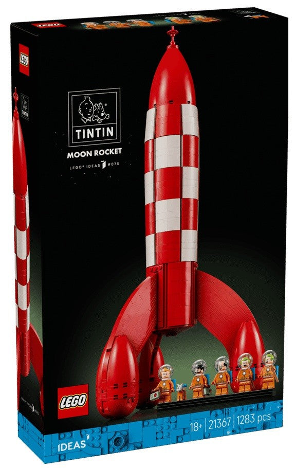 LEGO IDEAS COHETE LUNAR DE TINTIN