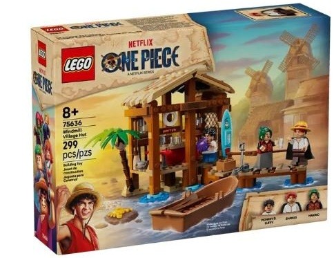 LEGO ONE PIECE - CABAÑA DEL PUEBLO MOLINO