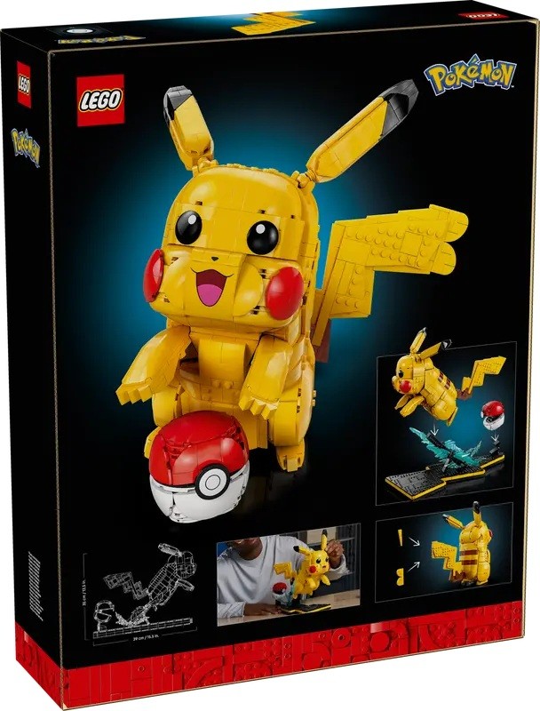 LEGO POKEMON - PIKACHU Y POKE BALL