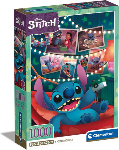 PUZZLE 1000 PZAS DISNEY STITCH COMPACT