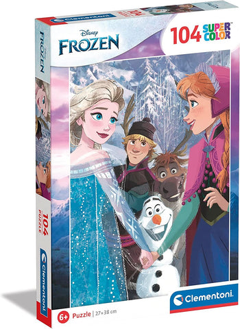 PUZZLE 104 PZAS FROZEN SUPER COLOR