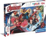 PUZZLE 104 PZAS MARVEL VENGADORES GLITTER