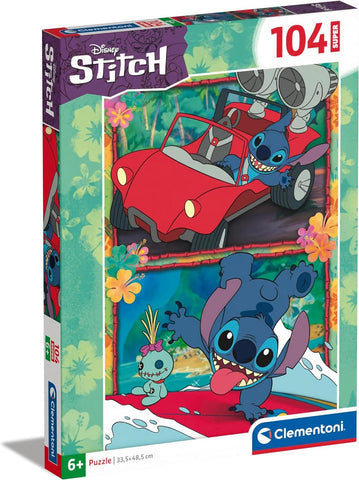 PUZZLE 104 PZAS SUPER DISNEY STITCH