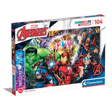 PUZZLE 104 PZAS VENGADORES BRILLANTE