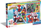 PUZZLE 3x48 PZAS SPIDEY Y SUS AMIGOS