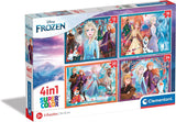 PUZZLE 4 EN 1 FROZEN